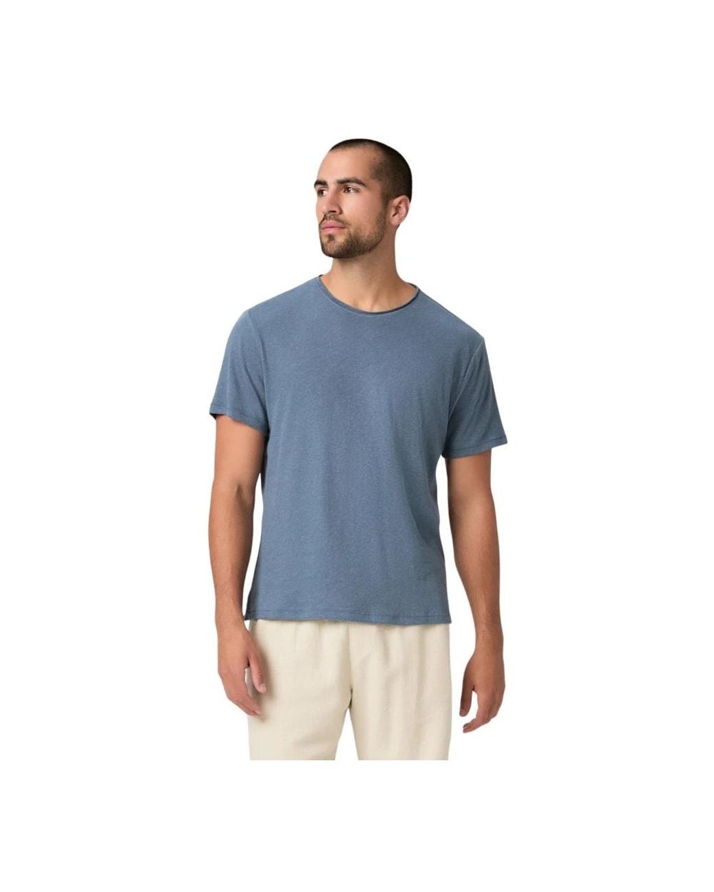 PAIGE Blue T-Shirts for men