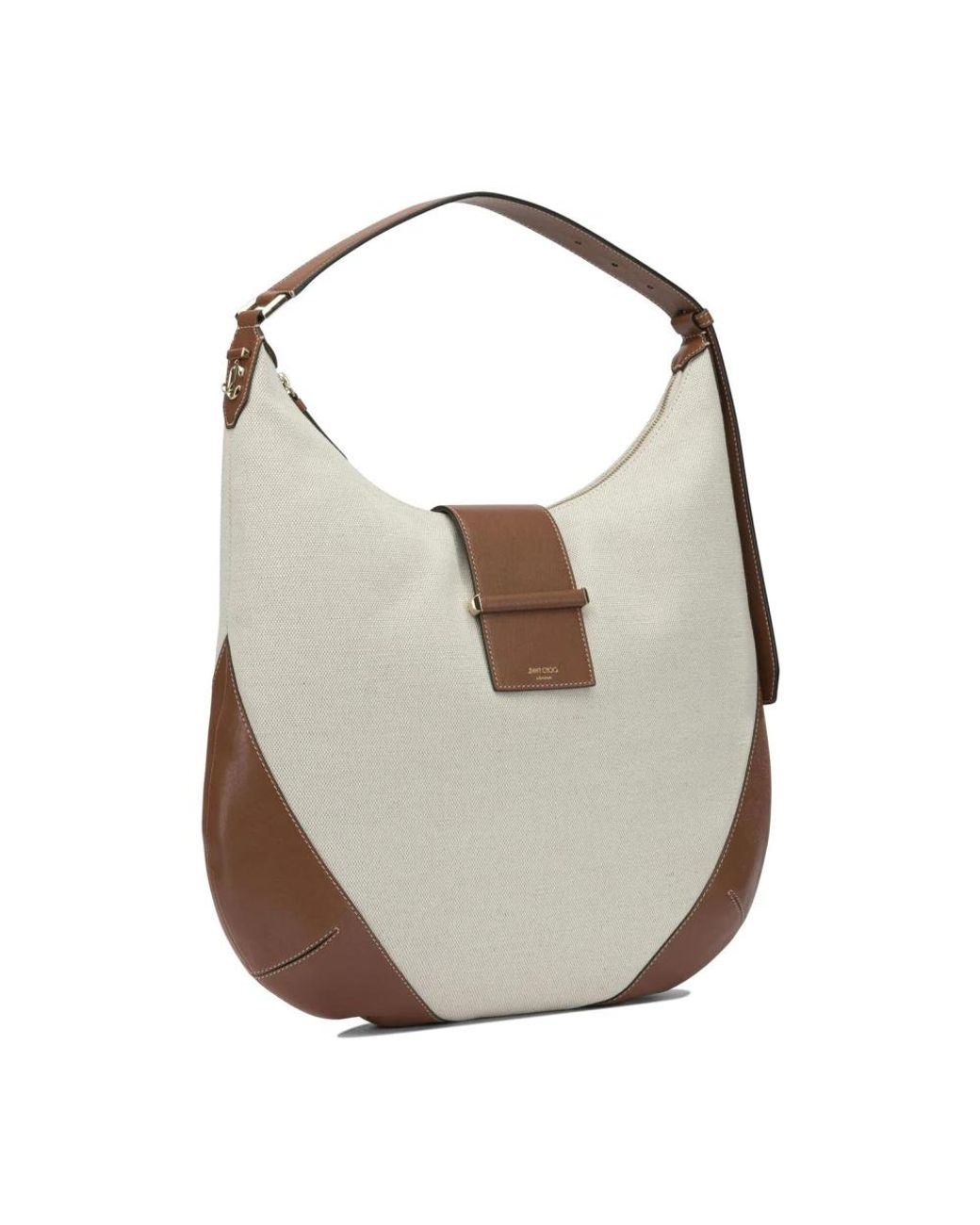 Jimmy Choo White Shoulder Bags