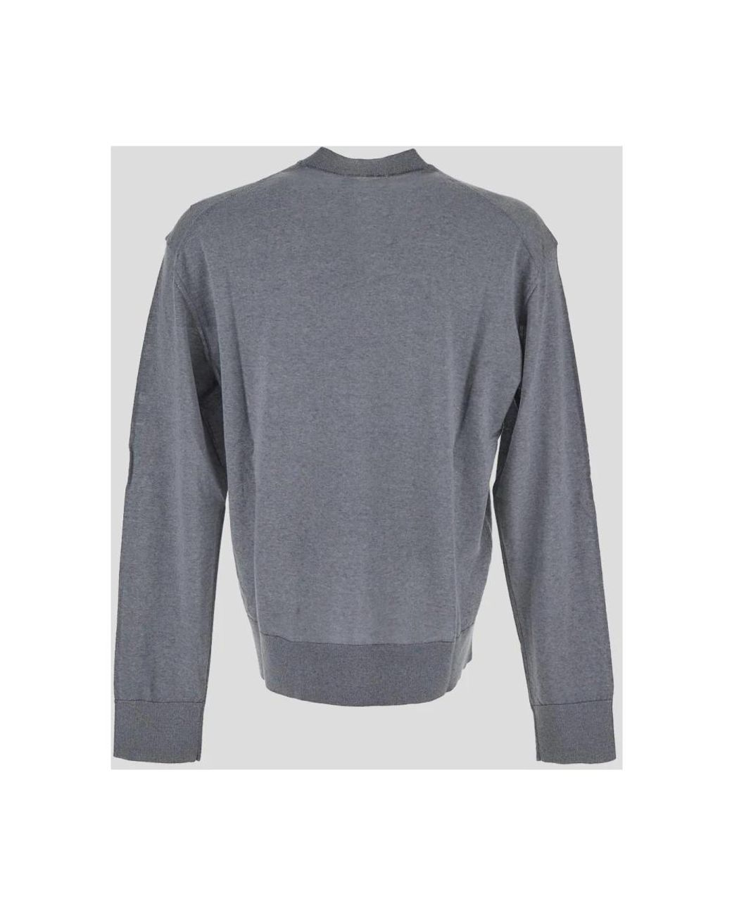 Laneus Gray Turtlenecks for men