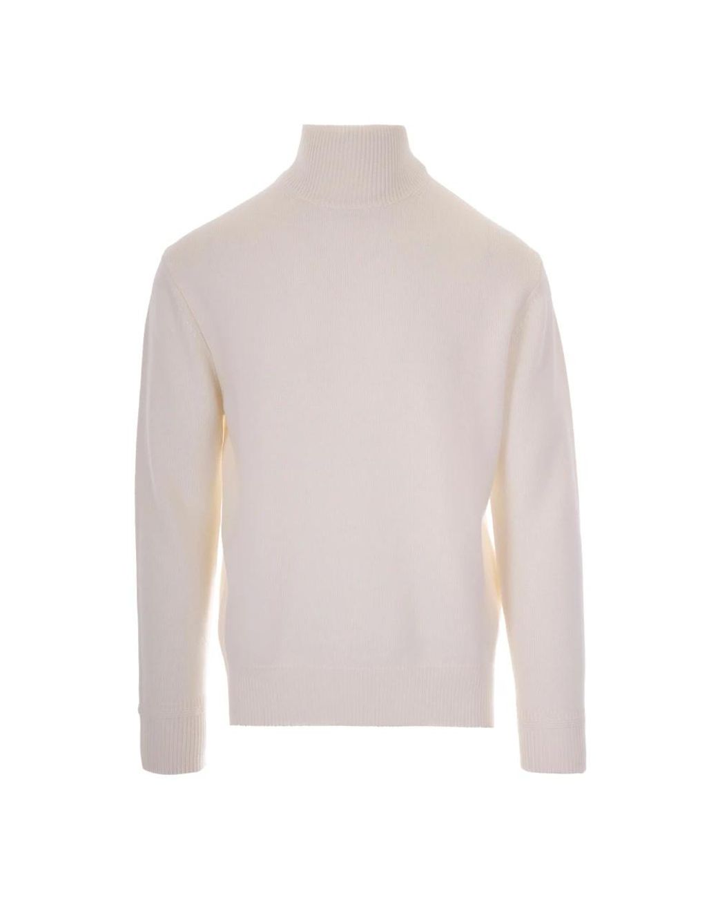 Paolo Pecora White Turtlenecks for men