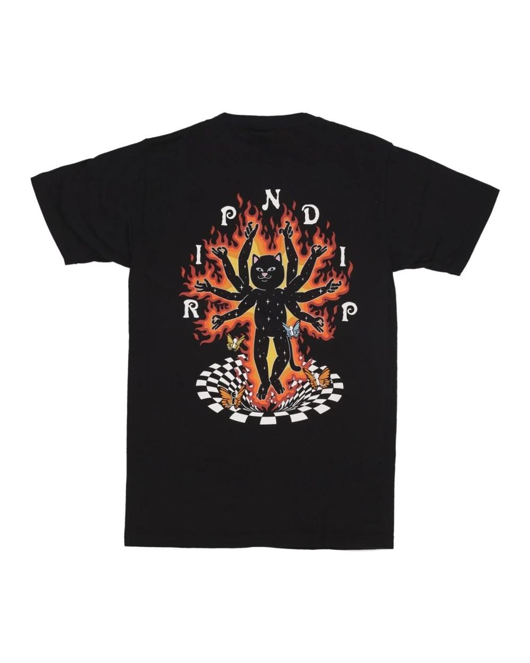 T-Shirts RIPNDIP de hombre de color Black