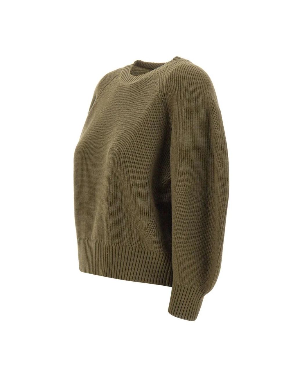 Kaos Green Round-Neck Knitwear