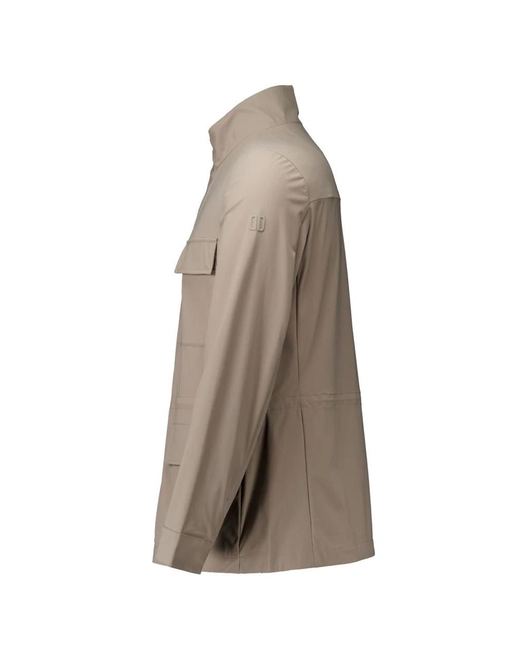 DUNO Brown Light Jackets for men