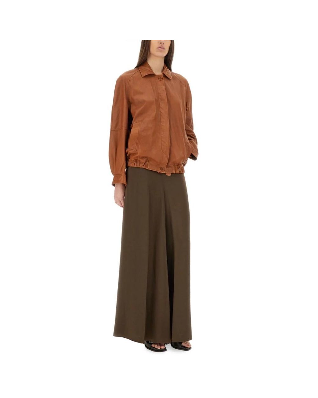 Salvatore Santoro Brown Leather Jackets