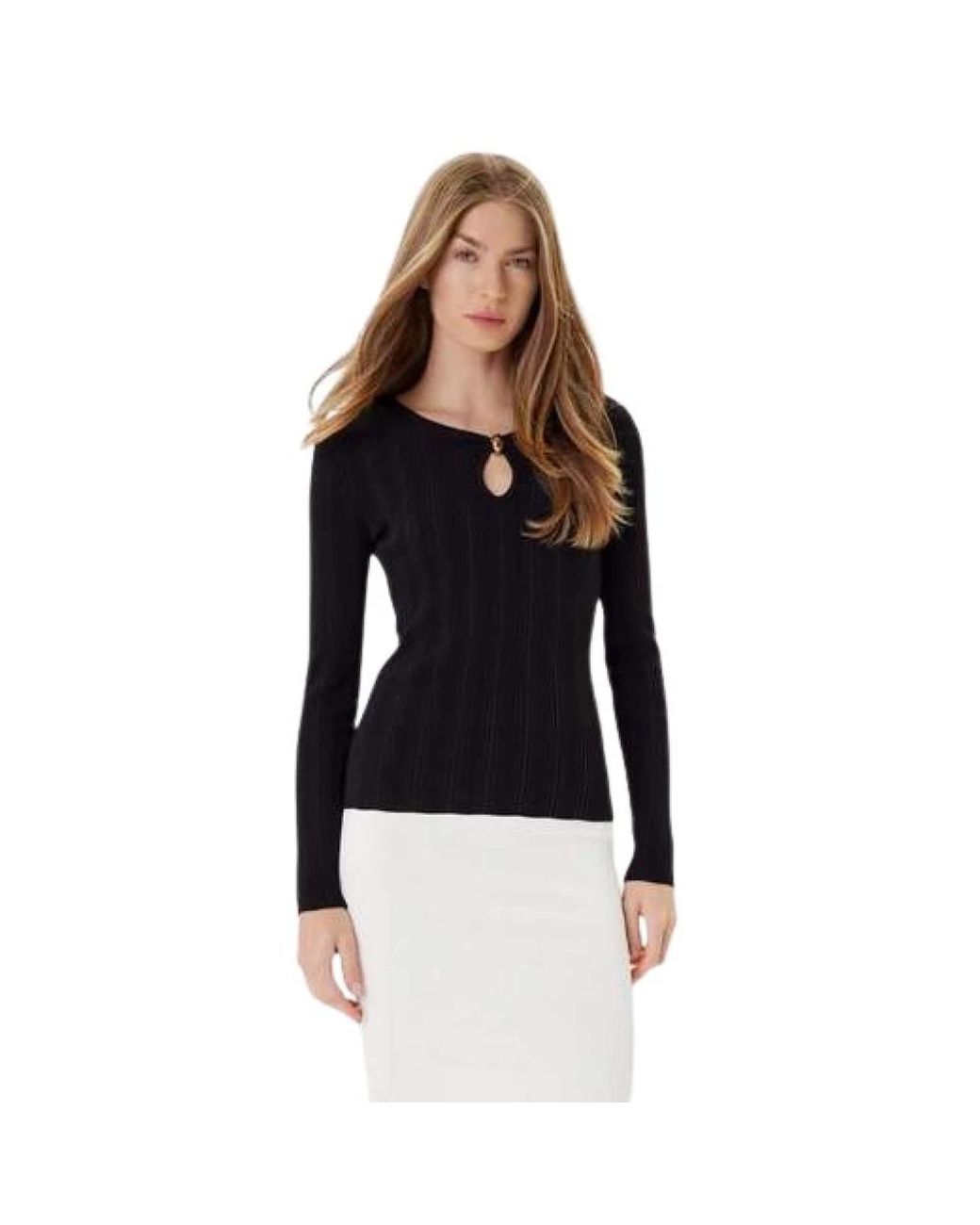 Marciano Black Long Sleeve T-Shirts