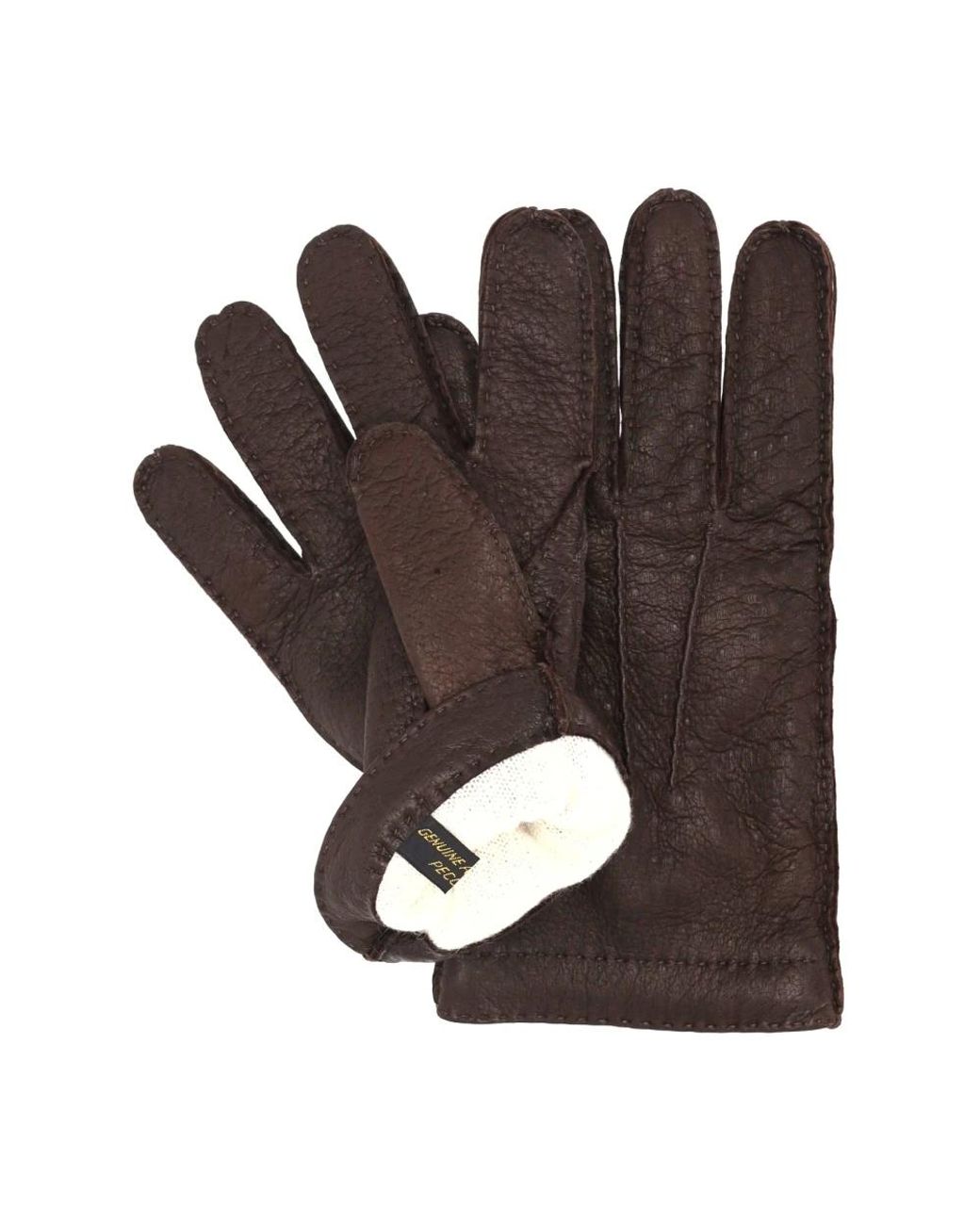Restelli Guanti Brown Gloves