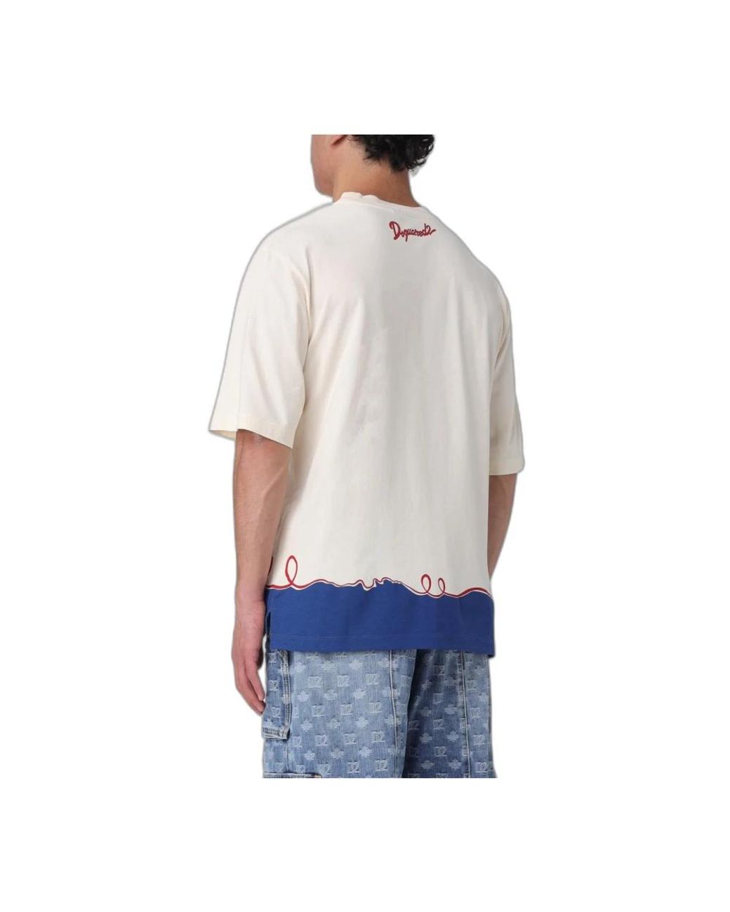 T-Shirts DSquared² de hombre de color Gray