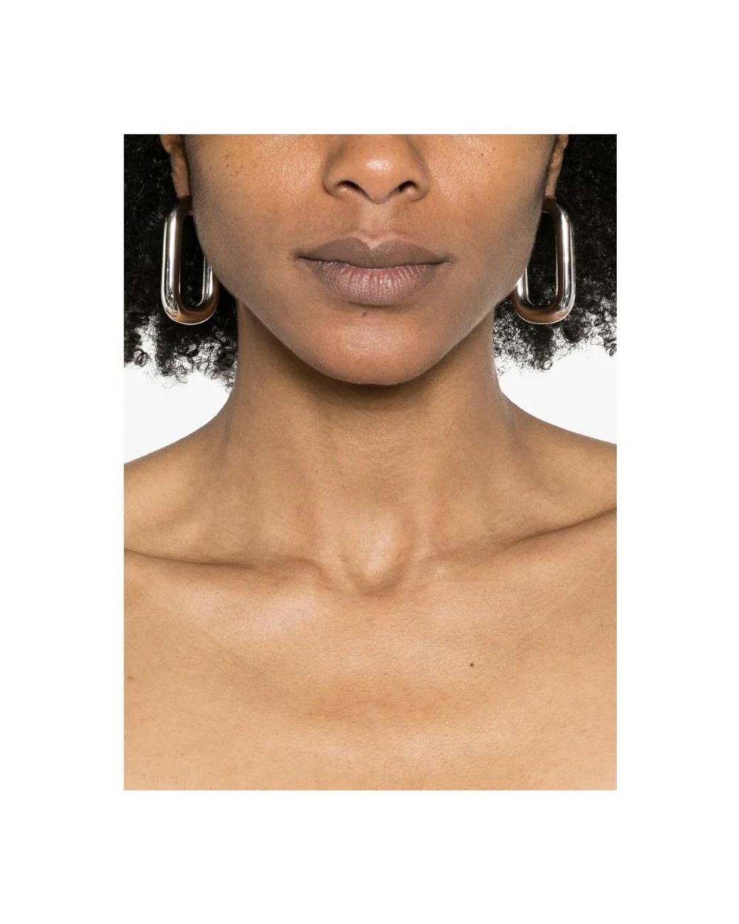Earrings di Jil Sander in Metallic