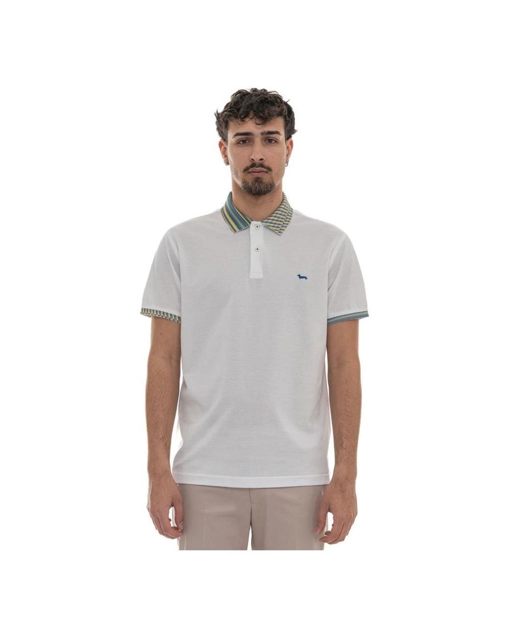 Harmont Blaine Polo Shirts In Gray For Men Lyst harmont-blaine-polo-shirts-in-gray-for-men-lyst