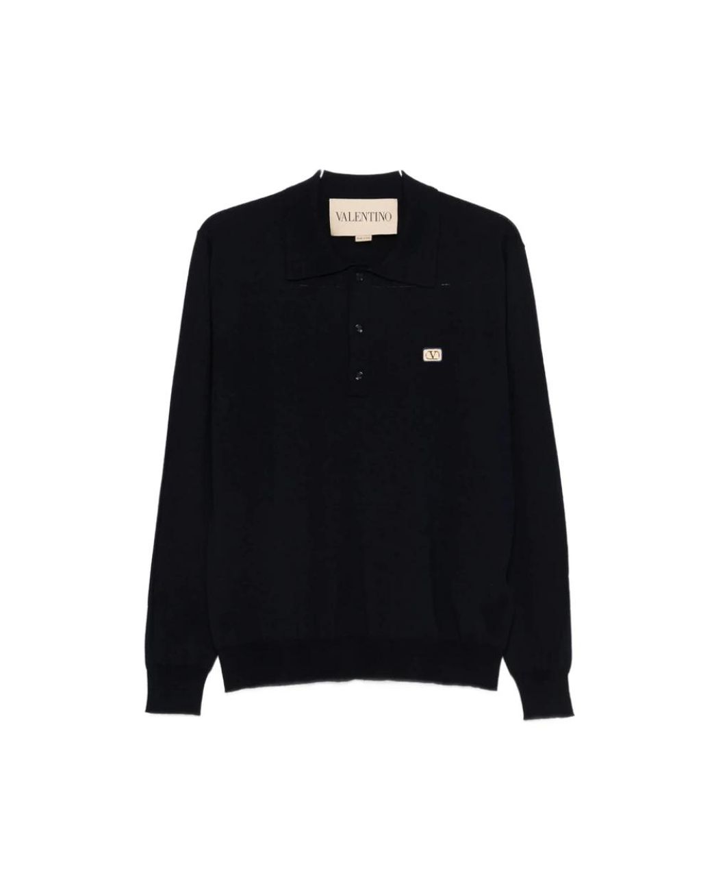 Valentino Black Polo Shirts for men