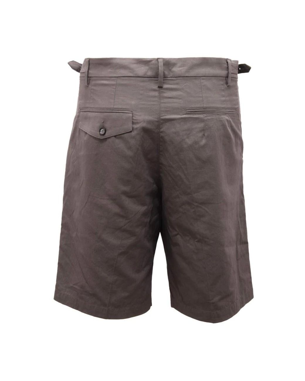 Paolo Pecora Gray Casual Shorts for men