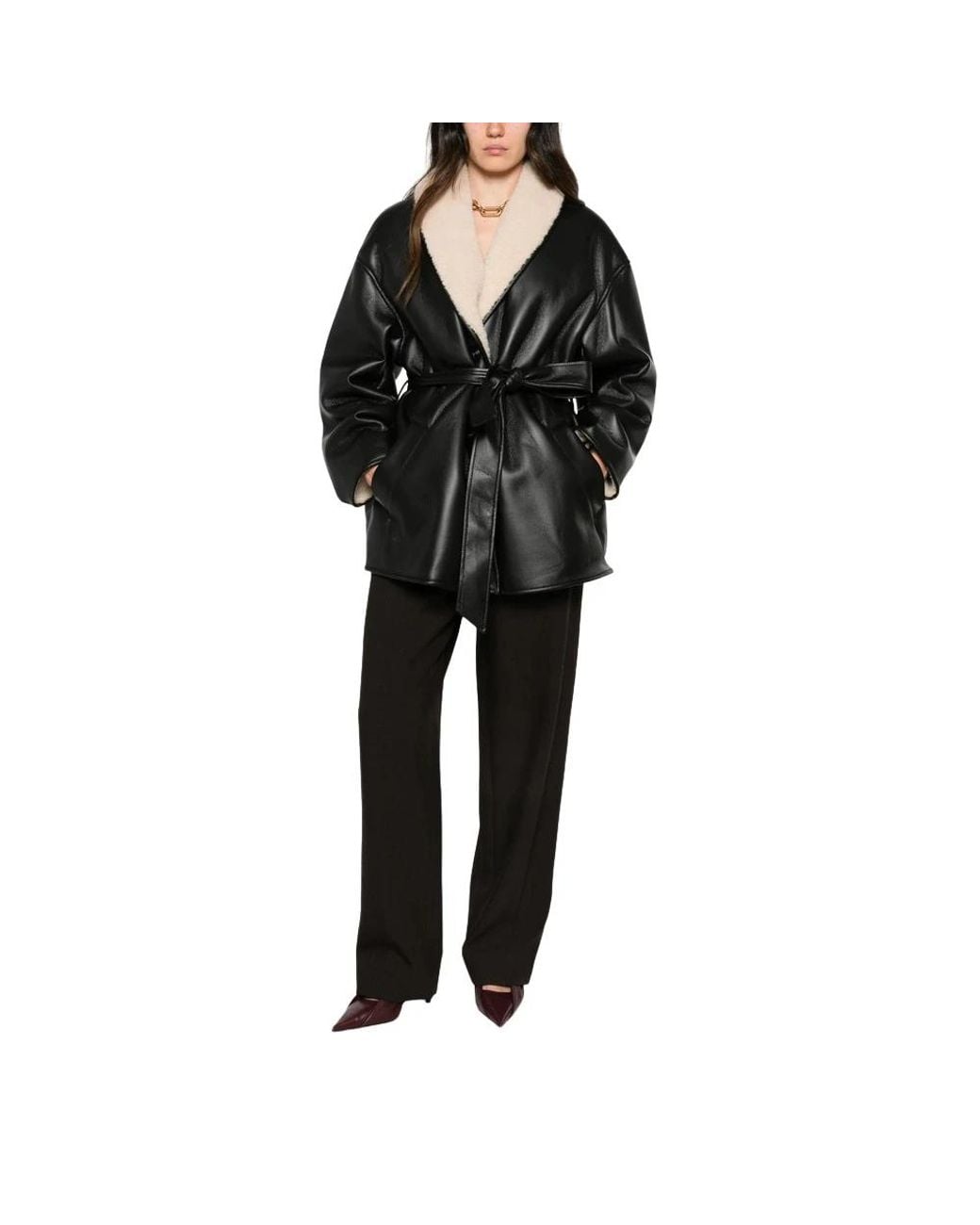 Stand Studio Black Leather Jackets