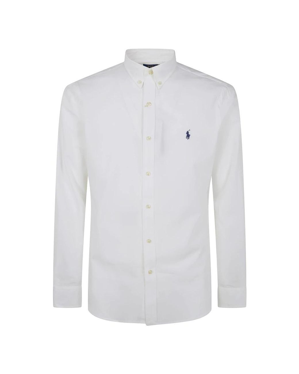Polo Ralph Lauren White Formal Shirts for men