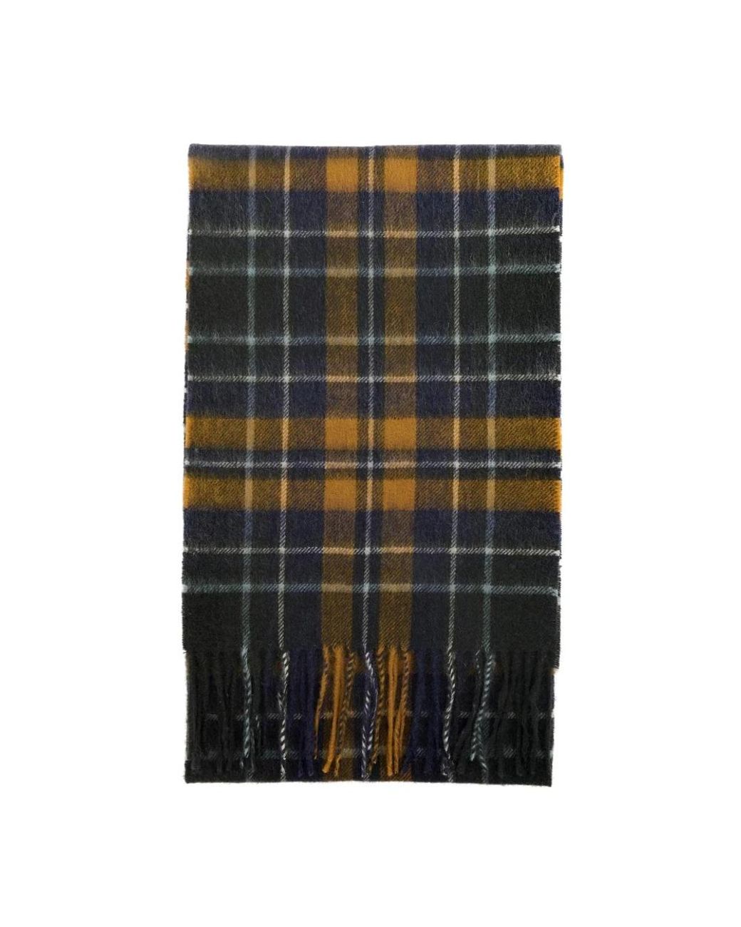 Barbour Black Winter Scarves for men