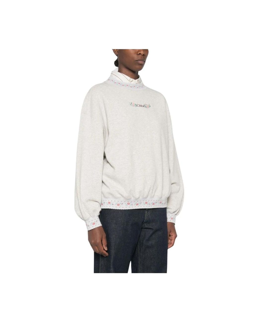 Chloé White Sweatshirts