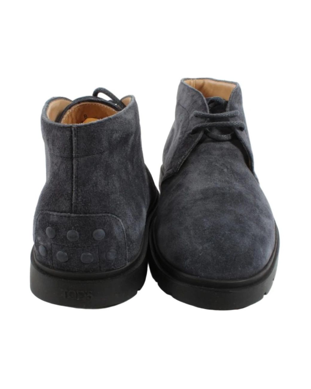 Tod's Black Lace-Up Boots for men