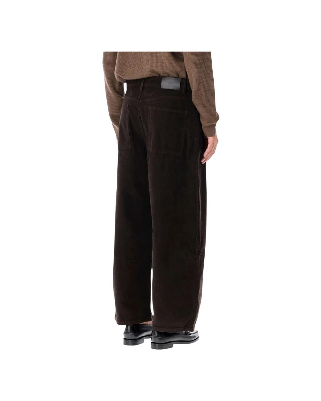 Wide Trousers Studio Nicholson de hombre de color Black