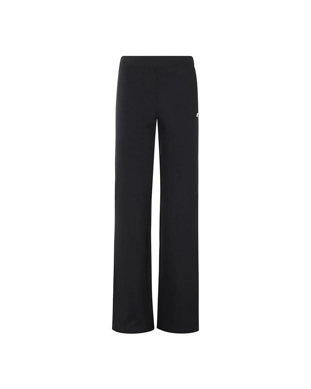 K-Way Black Straight Trousers