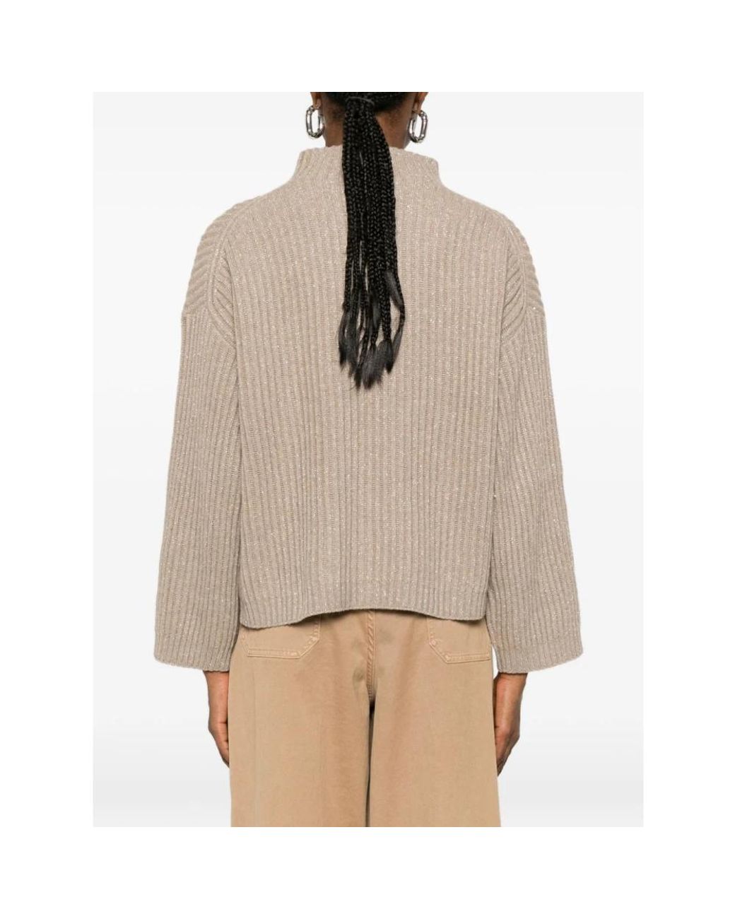 Brunello Cucinelli Natural Turtlenecks