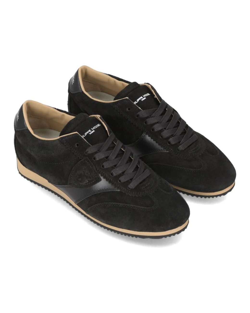 Philippe Model Black Sneakers