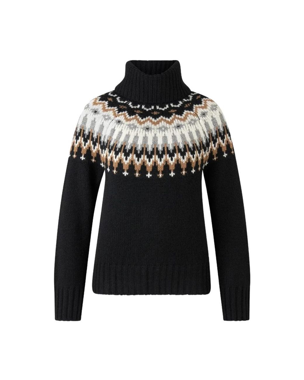 Bogner Turtleneck Sweater Ingrid in het Black