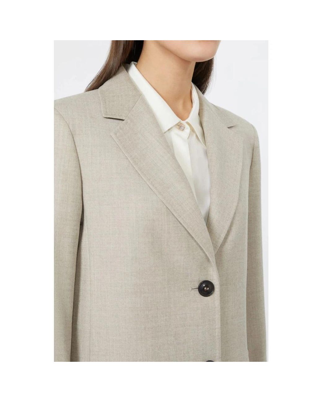 Max Mara Gray Blazers