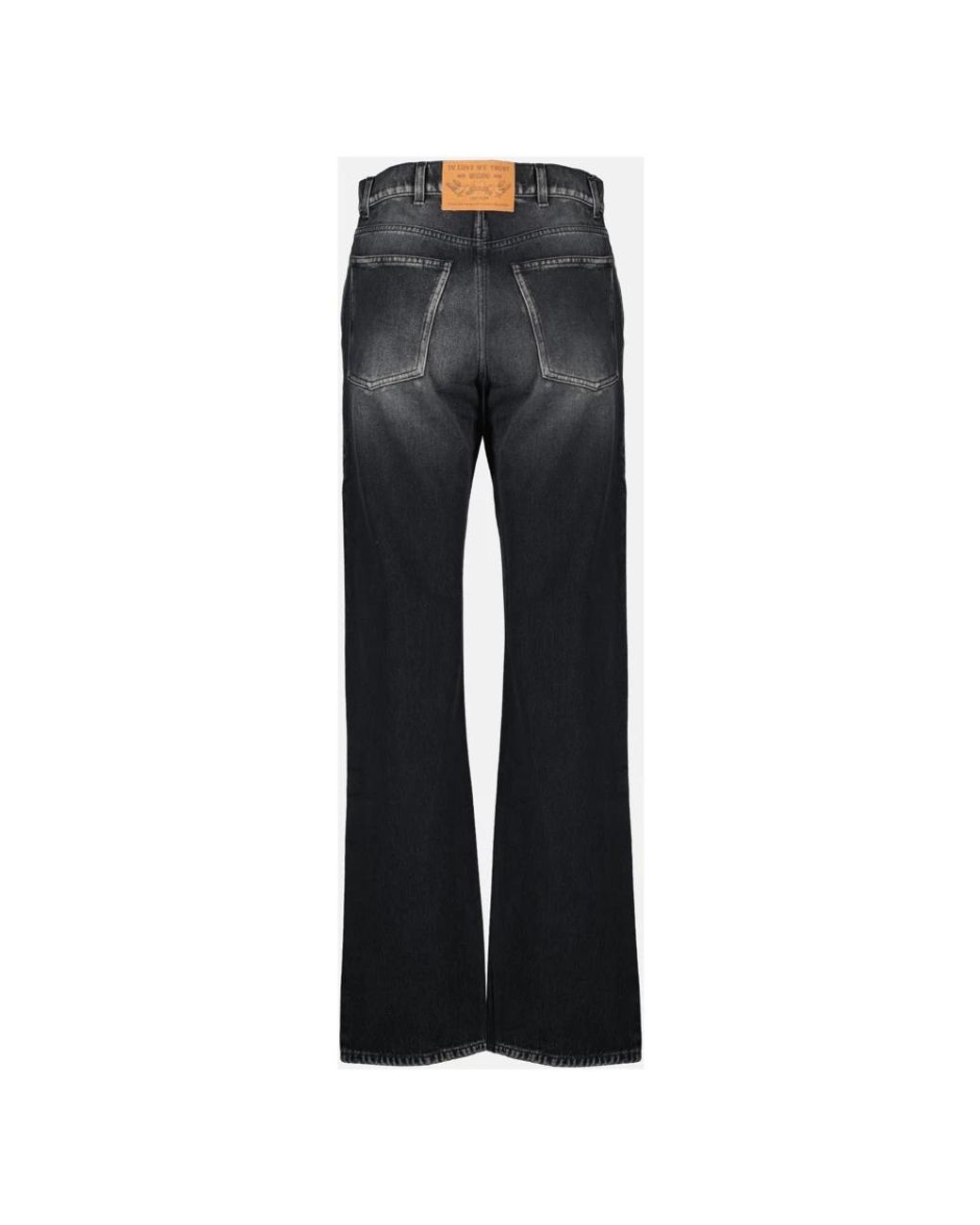 Moschino Gray Flared Jeans