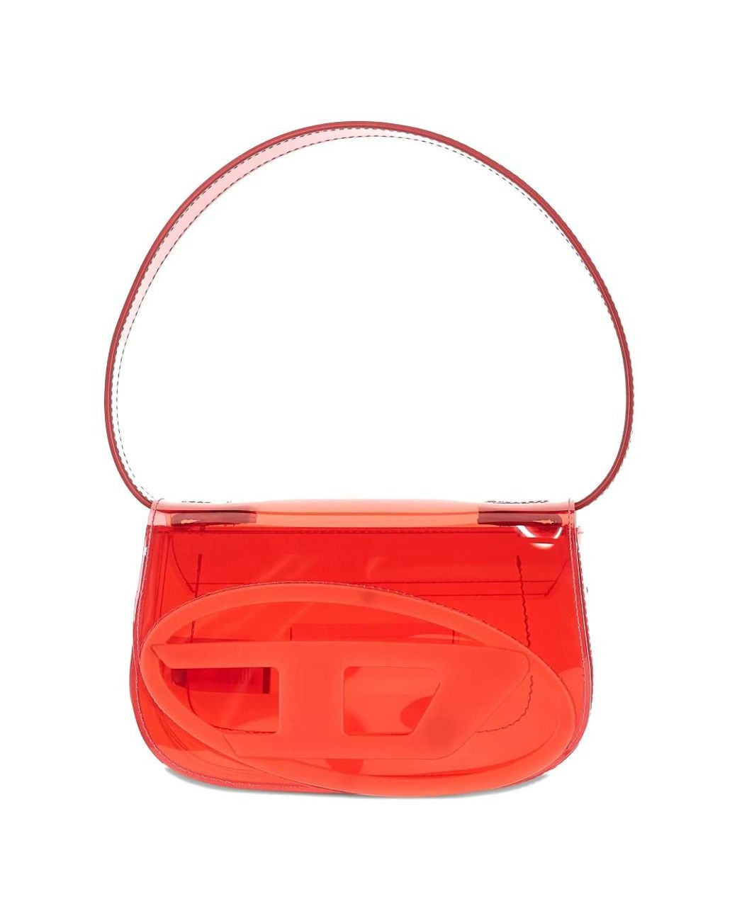 DIESEL Red Shoulder Bags
