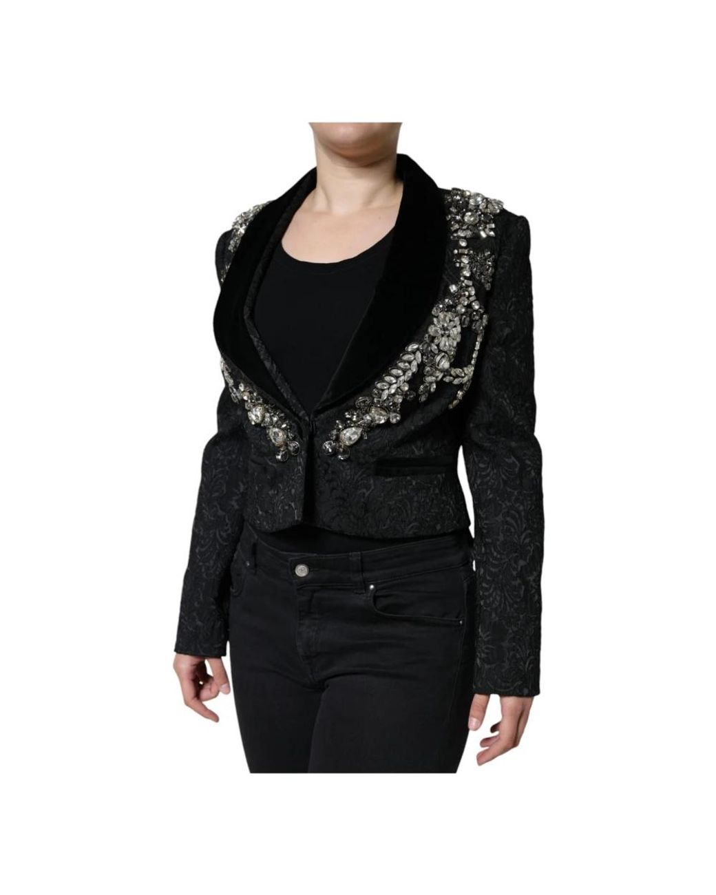 Dolce & Gabbana Black Blazers
