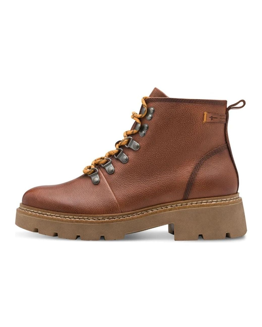 Tamaris Brown Lace-Up Boots
