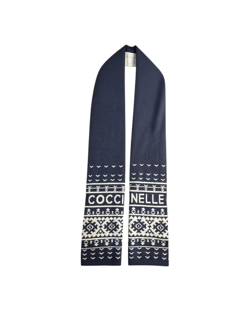 Coccinelle Blue Winter Scarves