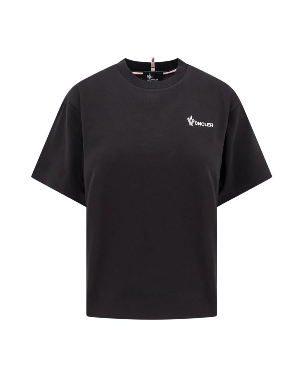 Moncler Black T-Shirts
