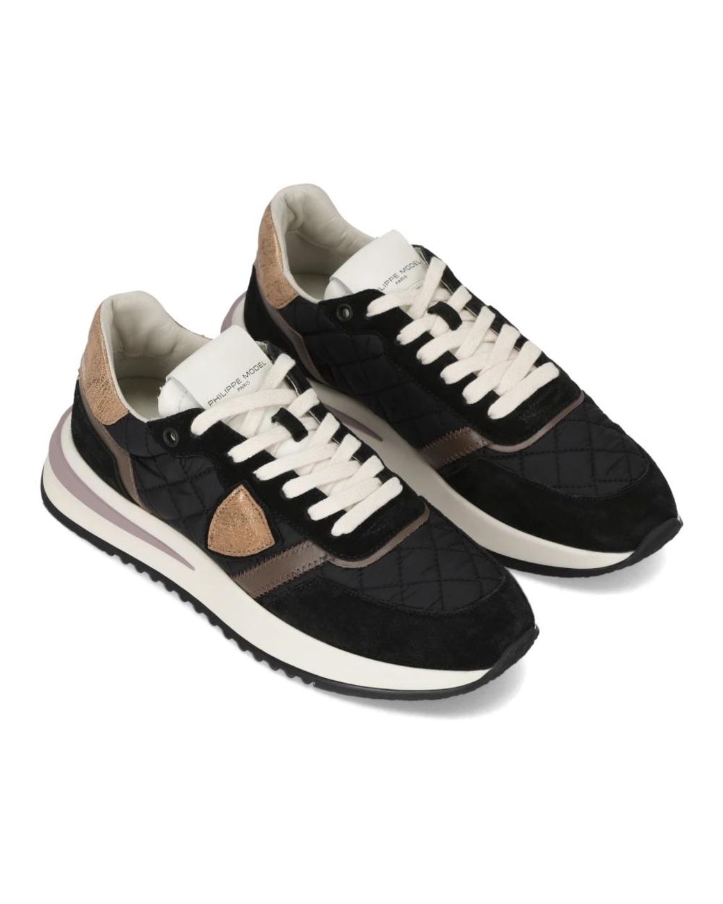 Philippe Model Black Sneakers