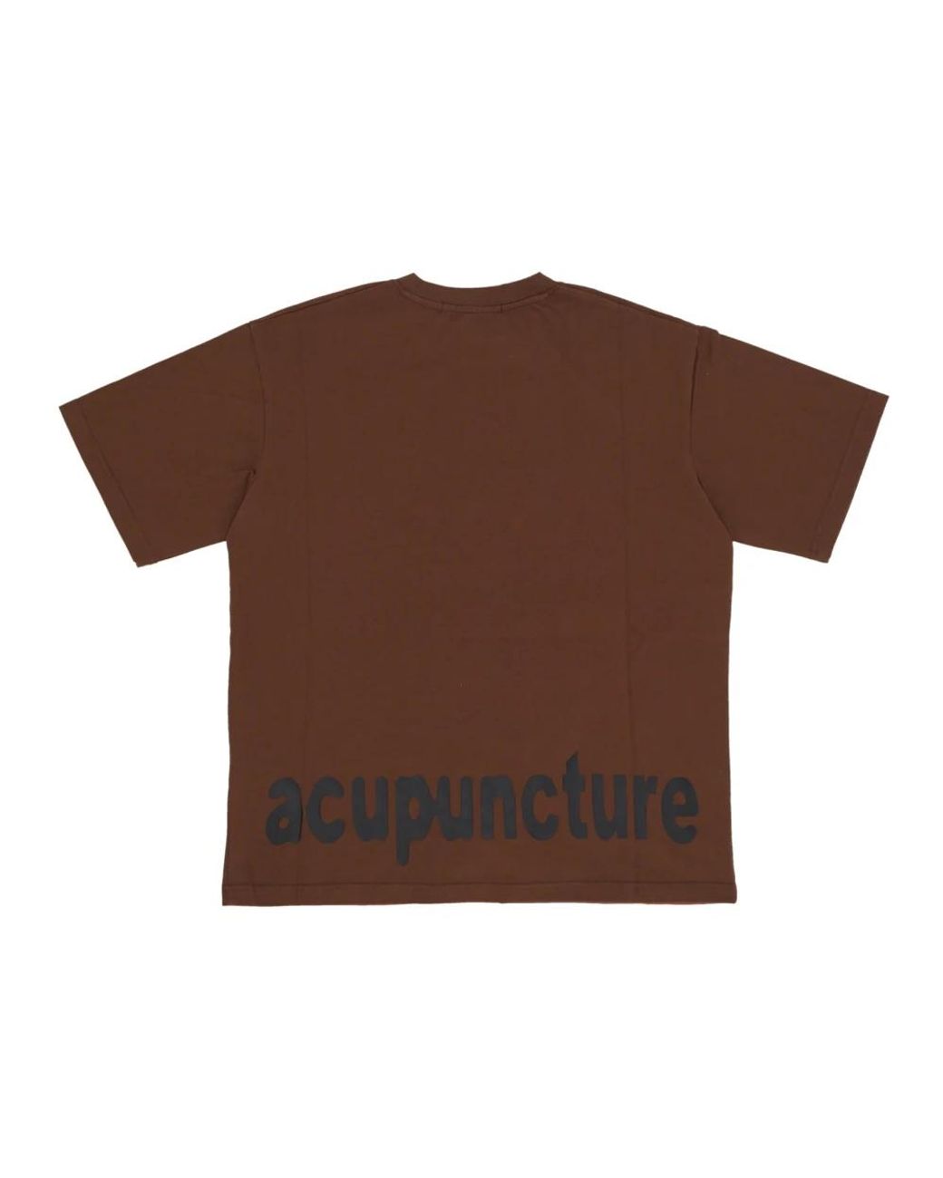 Acupuncture Brown T-Shirts for men