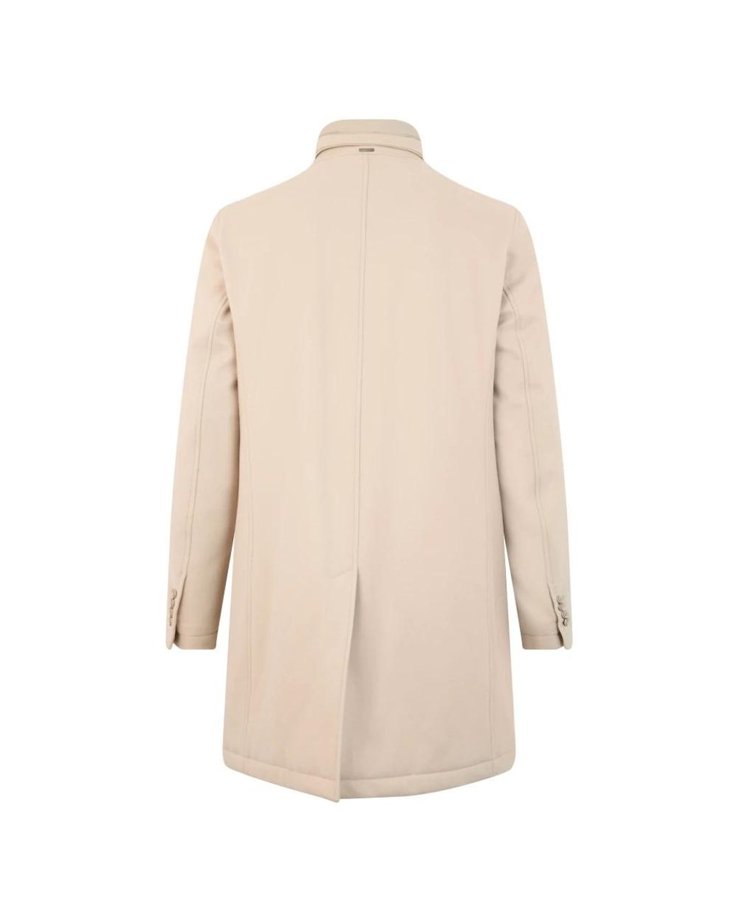 Herno Natural Single-Breasted Coats for men