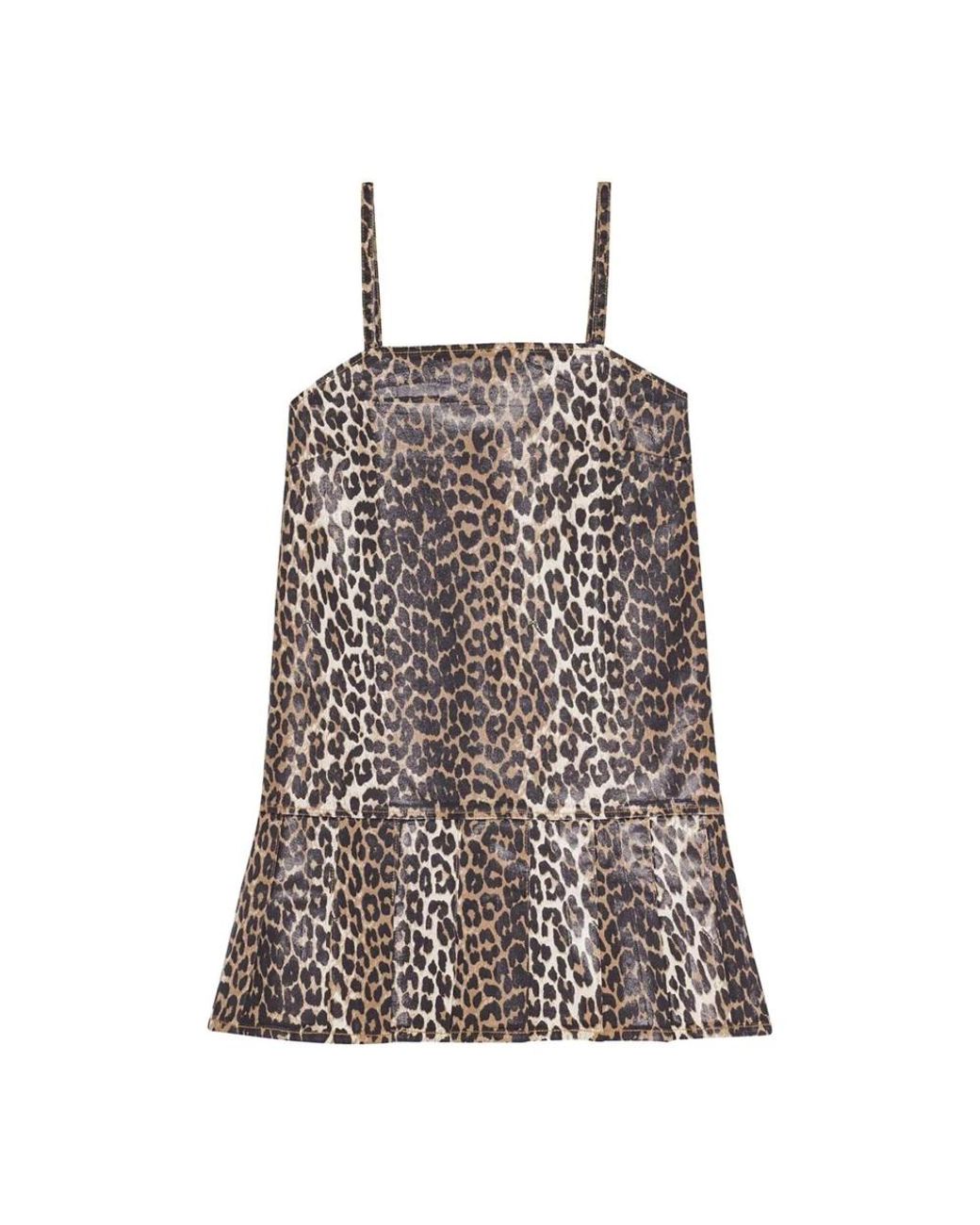 Ganni Brown Short Dresses