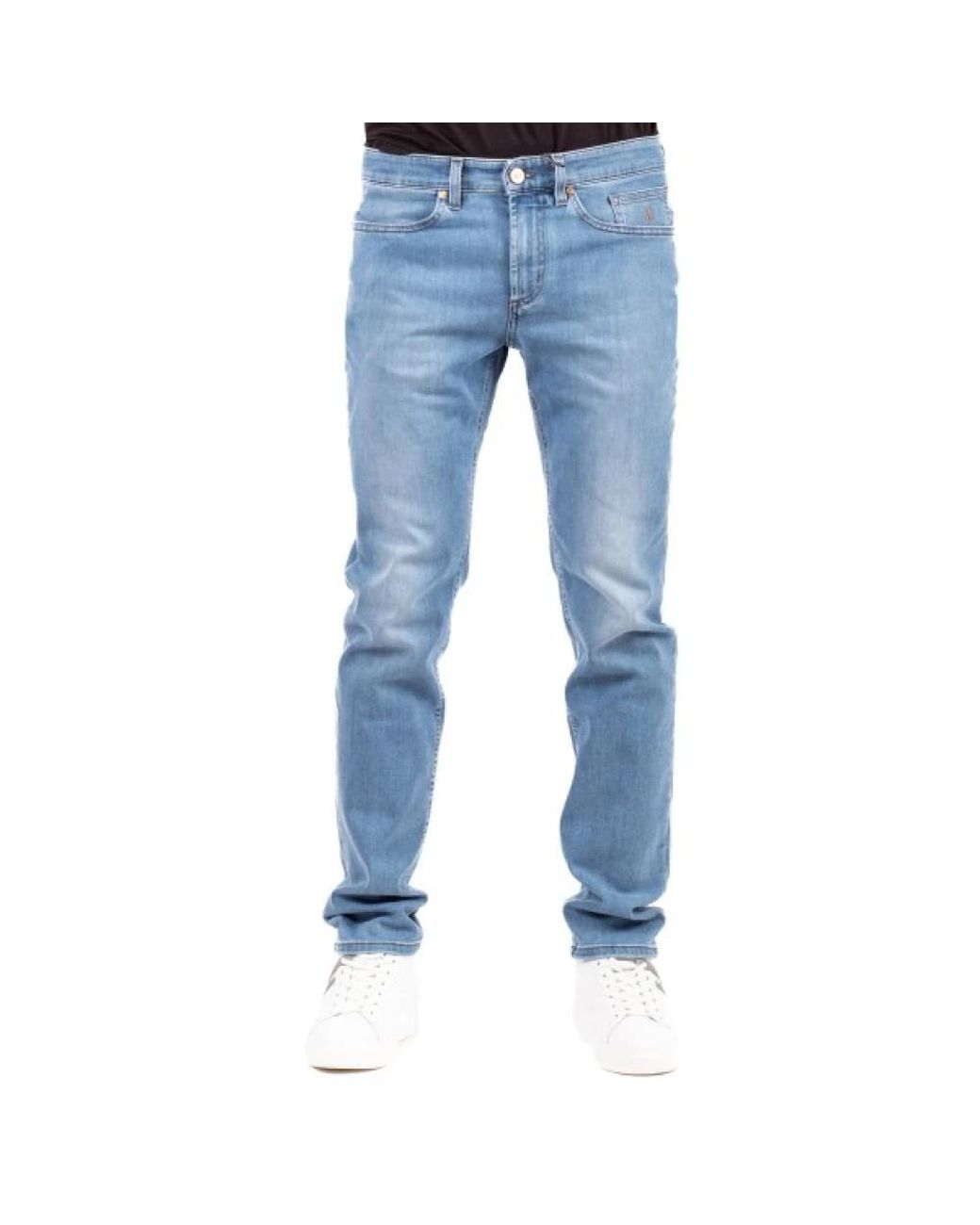 Jeckerson Blue Slim Fit Jeans for men