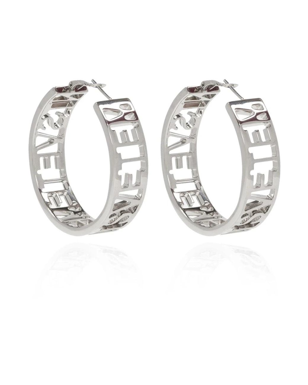 Vetements Metallic Earrings