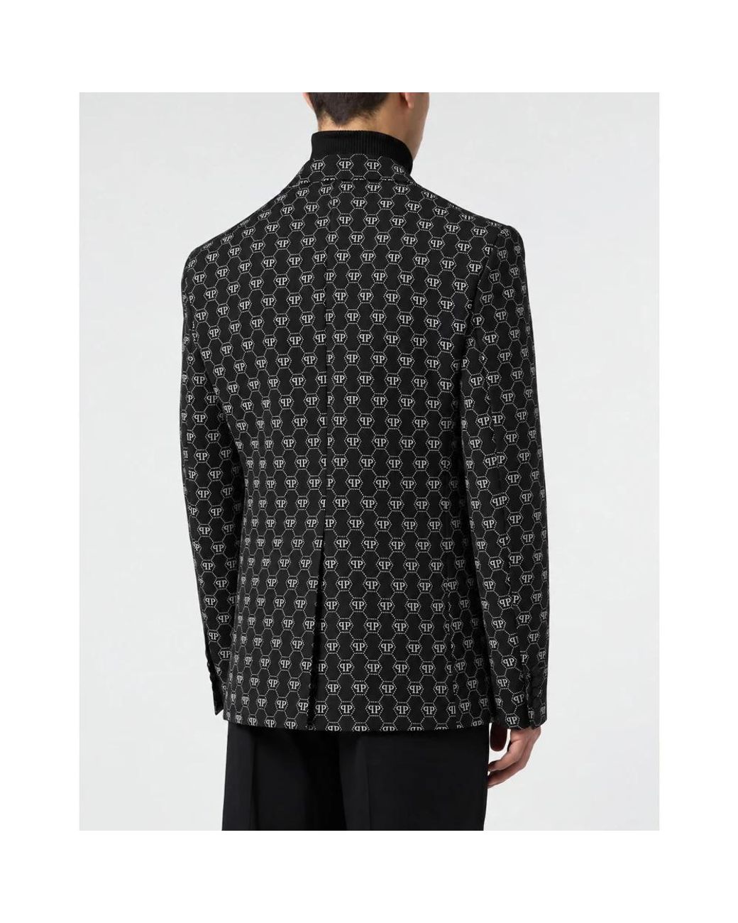 Blazers Philipp Plein de hombre de color Black