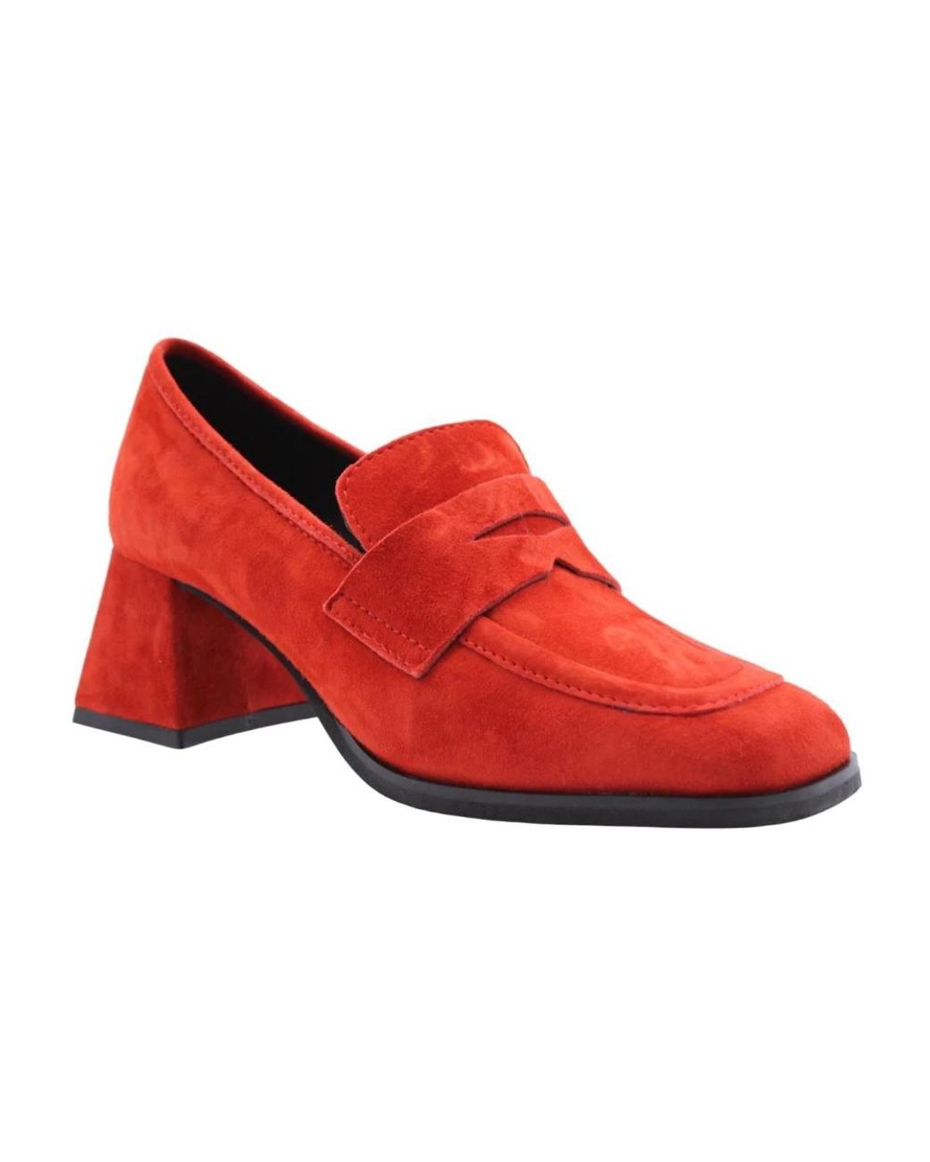 E mia Red Pumps