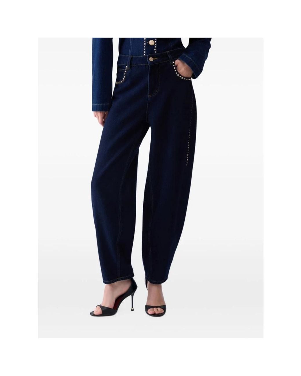 Liu Jo Blue Straight Fit Jeans