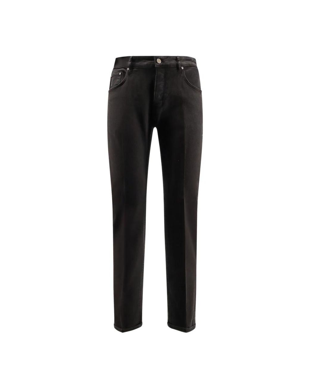 PT Torino Black Slim Fit Jeans for men