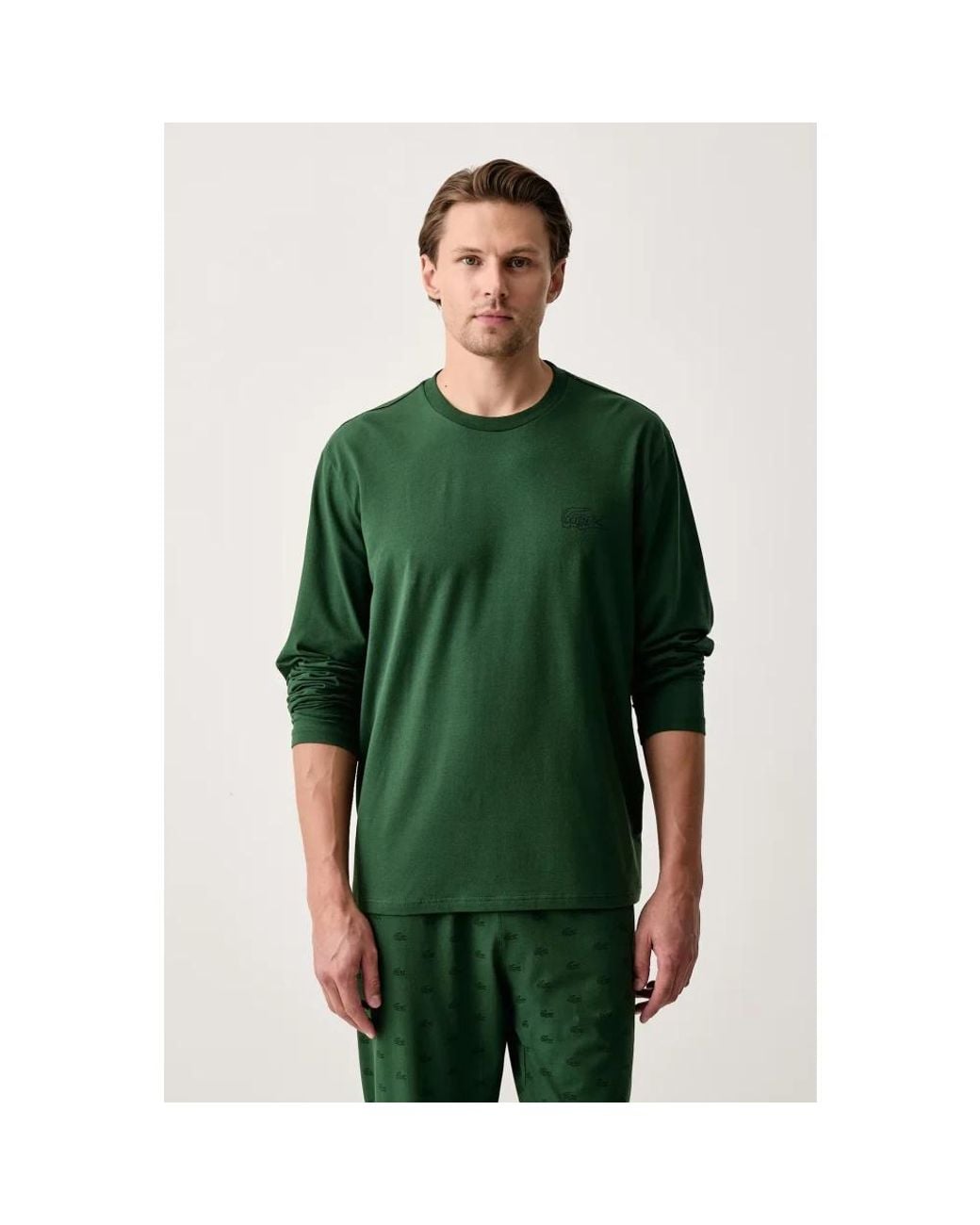 Pyjamas Lacoste de hombre de color Green