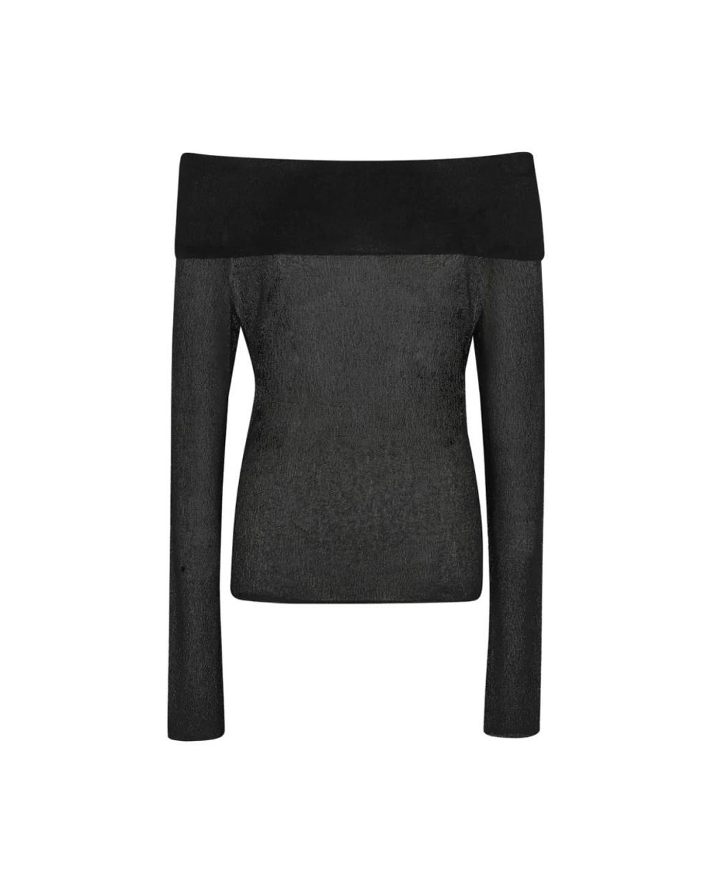 Roberto Collina Black Round-Neck Knitwear
