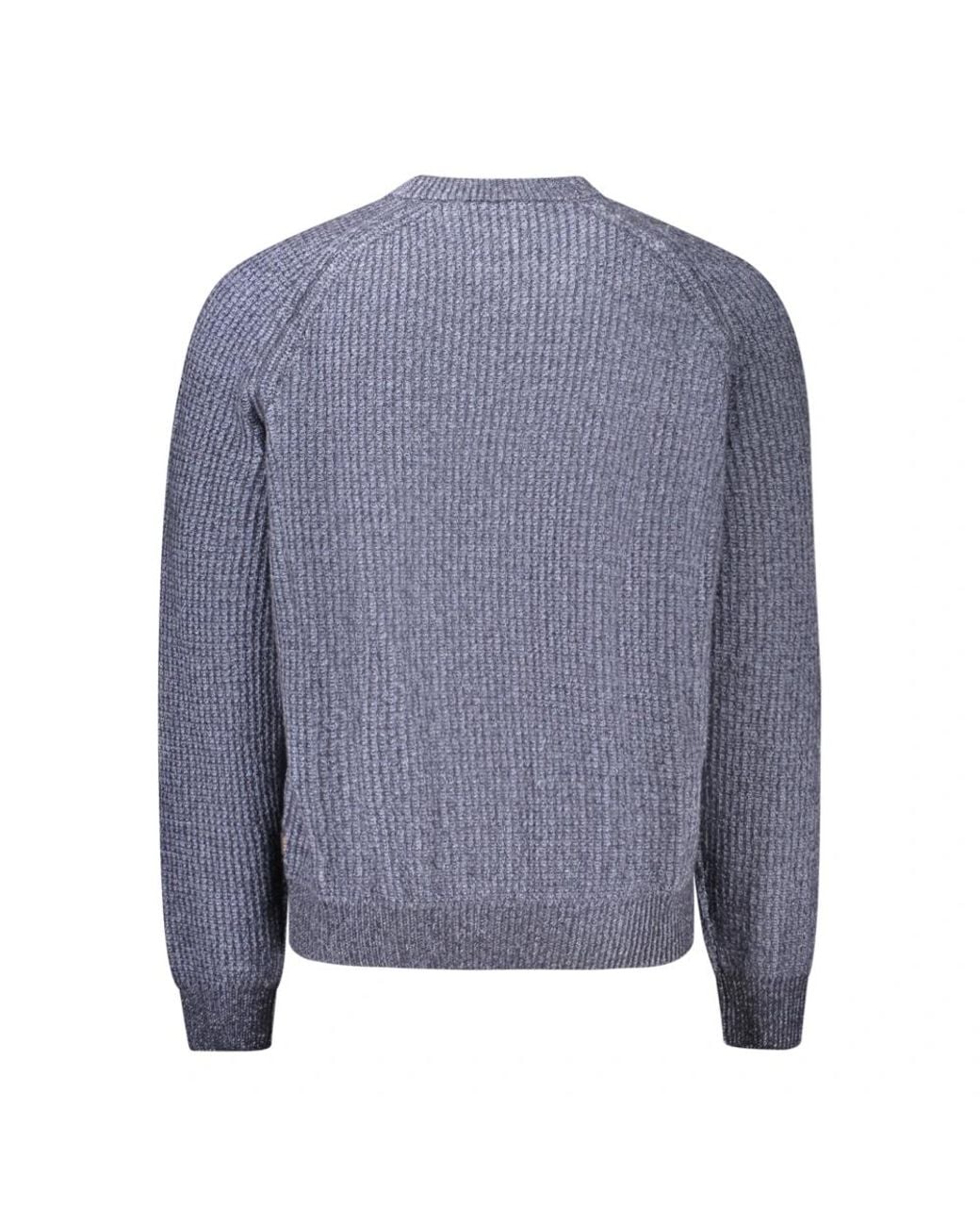 Boss Blue Round-Neck Knitwear for men