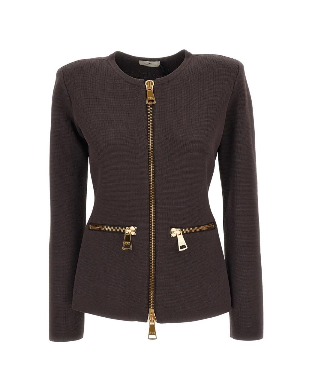Elisabetta Franchi Black Blazers
