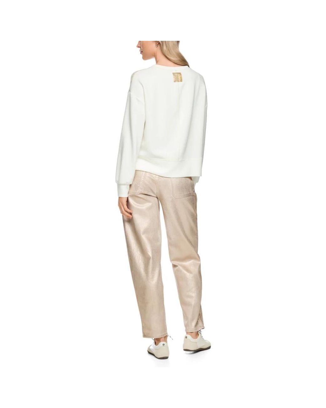 Marc Cain Natural Round-Neck Knitwear