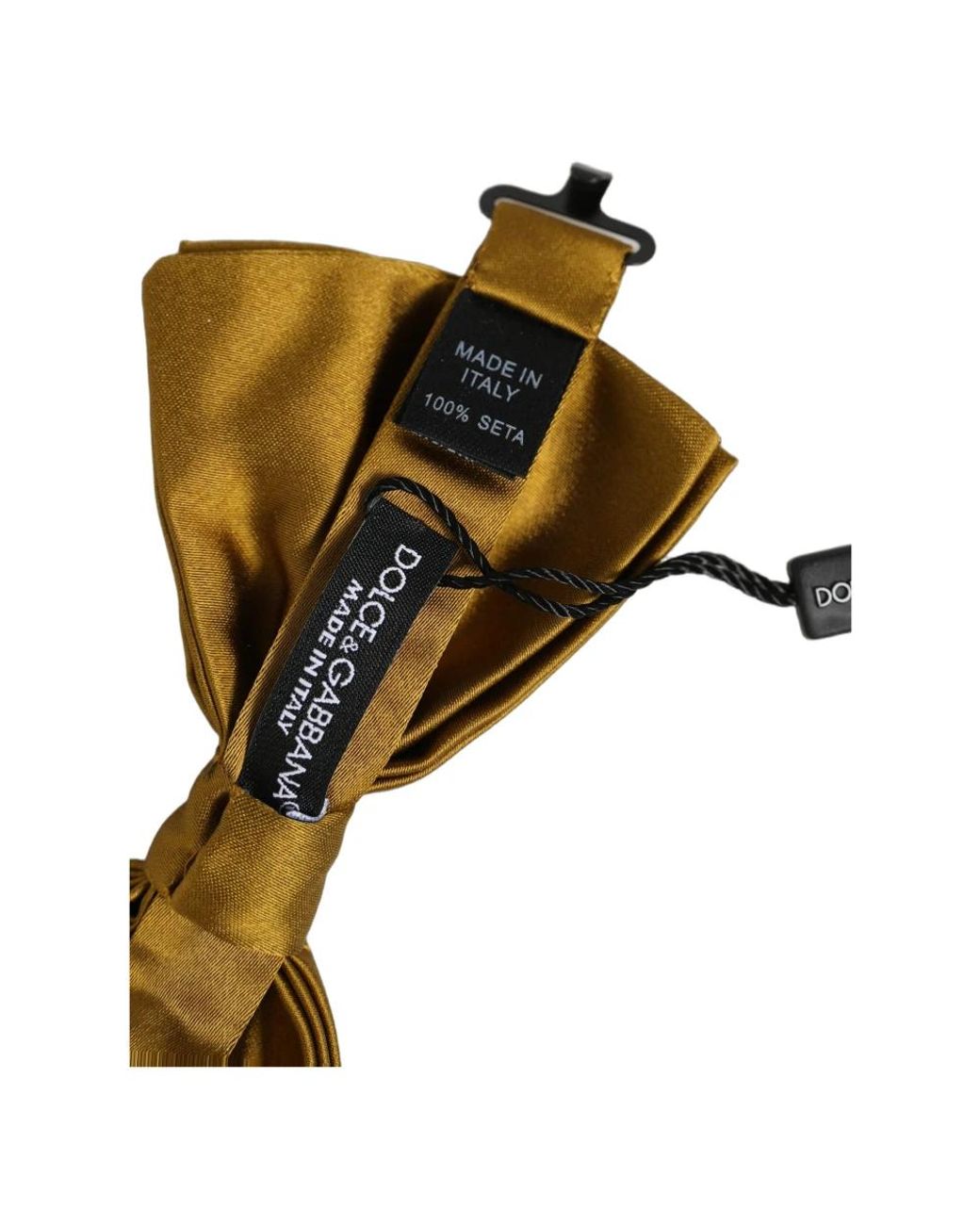 Dolce & Gabbana Metallic Bow Ties