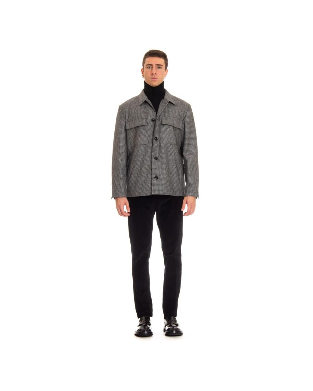 Light Jackets di Lardini in Gray da Uomo