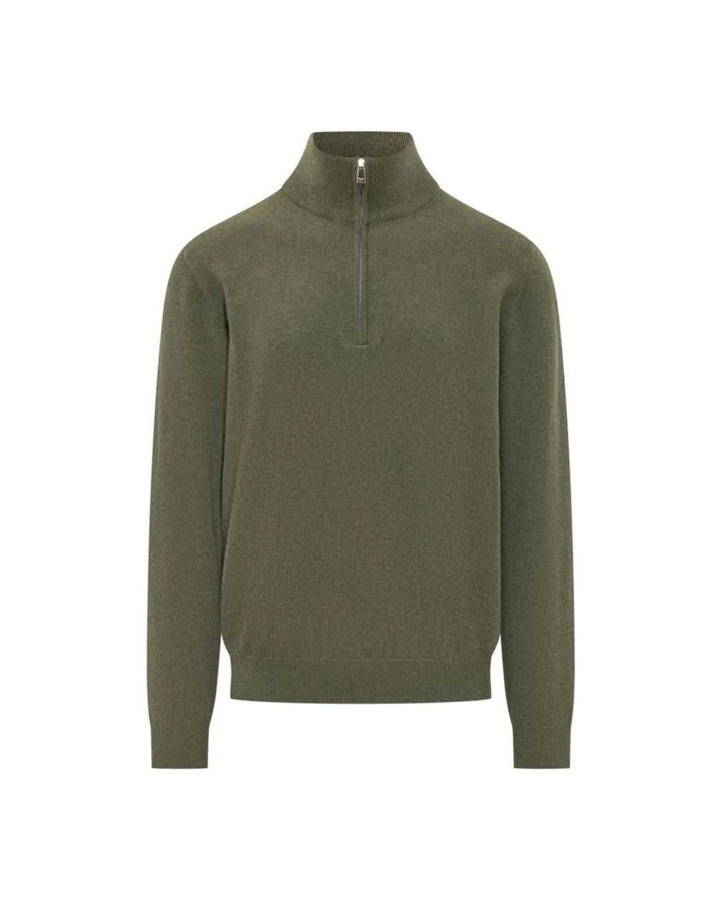 Malo Green Cashmere Knitwear for men